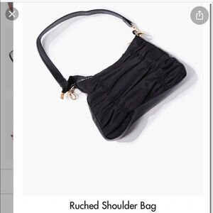 Ruched Shoulder Bag